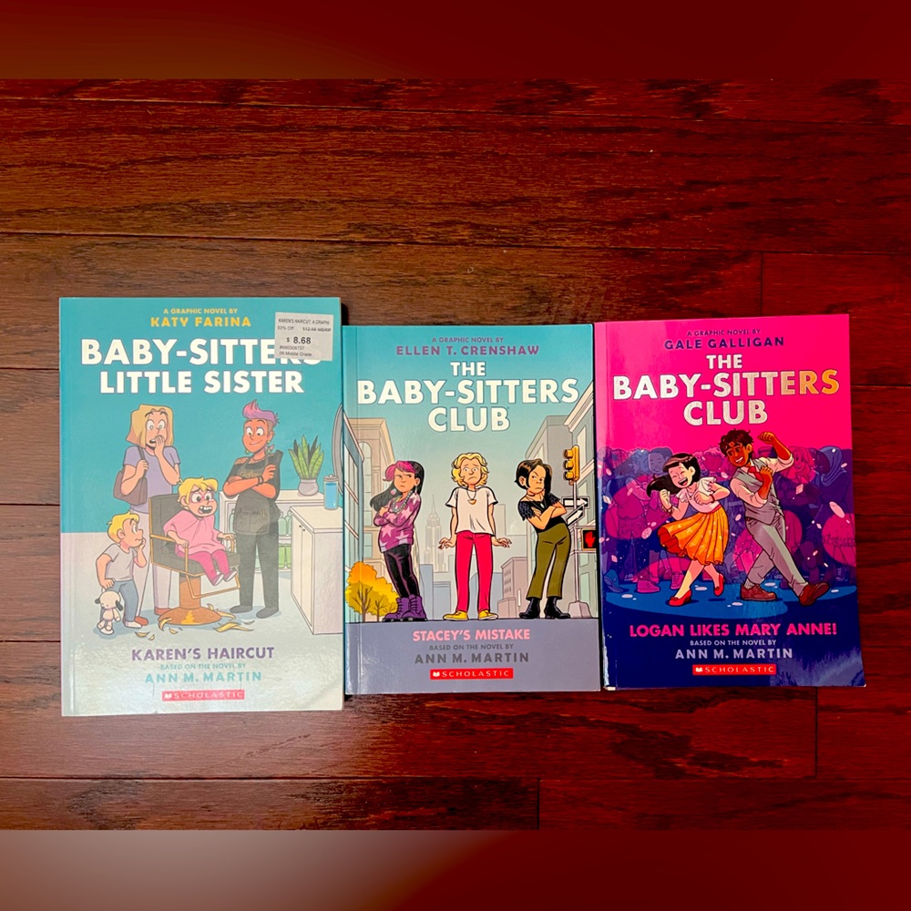 3 like new Baby-sitters little sister books